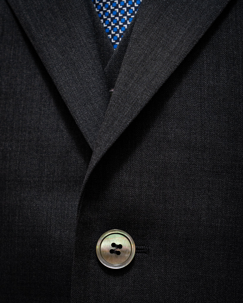 Dark Grey Giotto Suit with Vest
