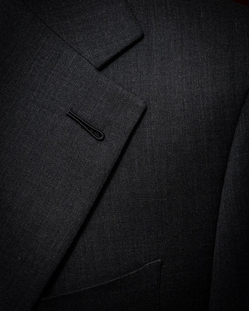 Dark Grey Giotto Suit with Vest