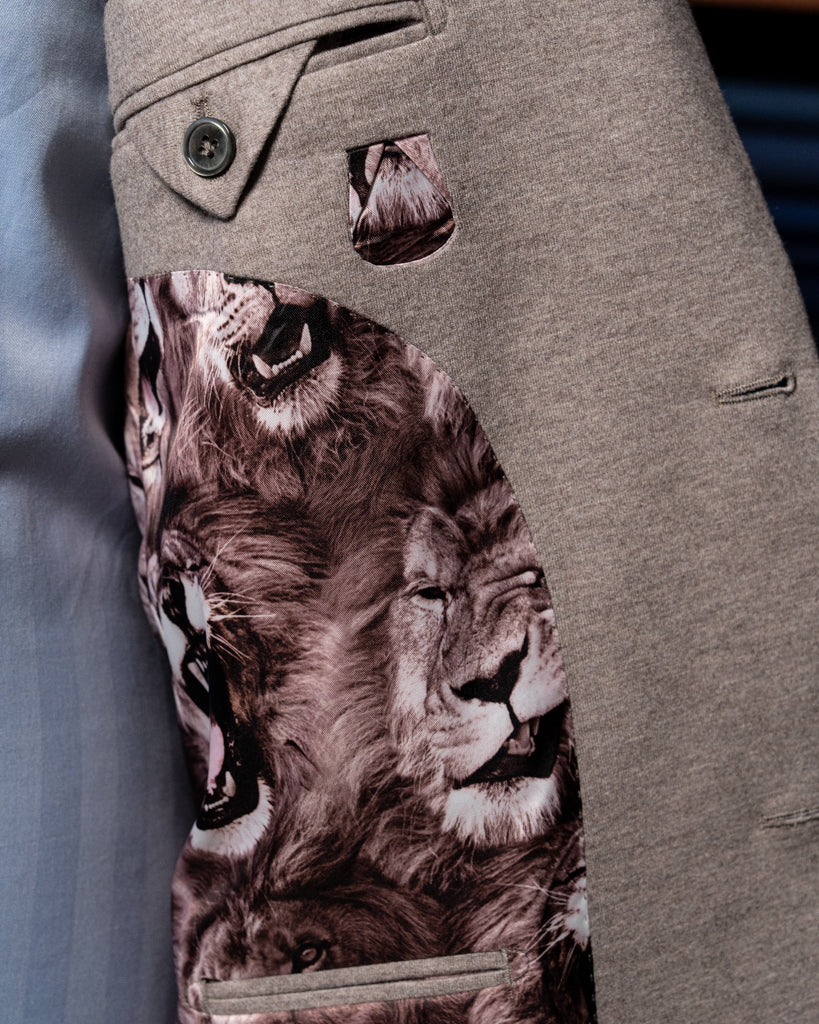 Giotto Flannel Gray Suit