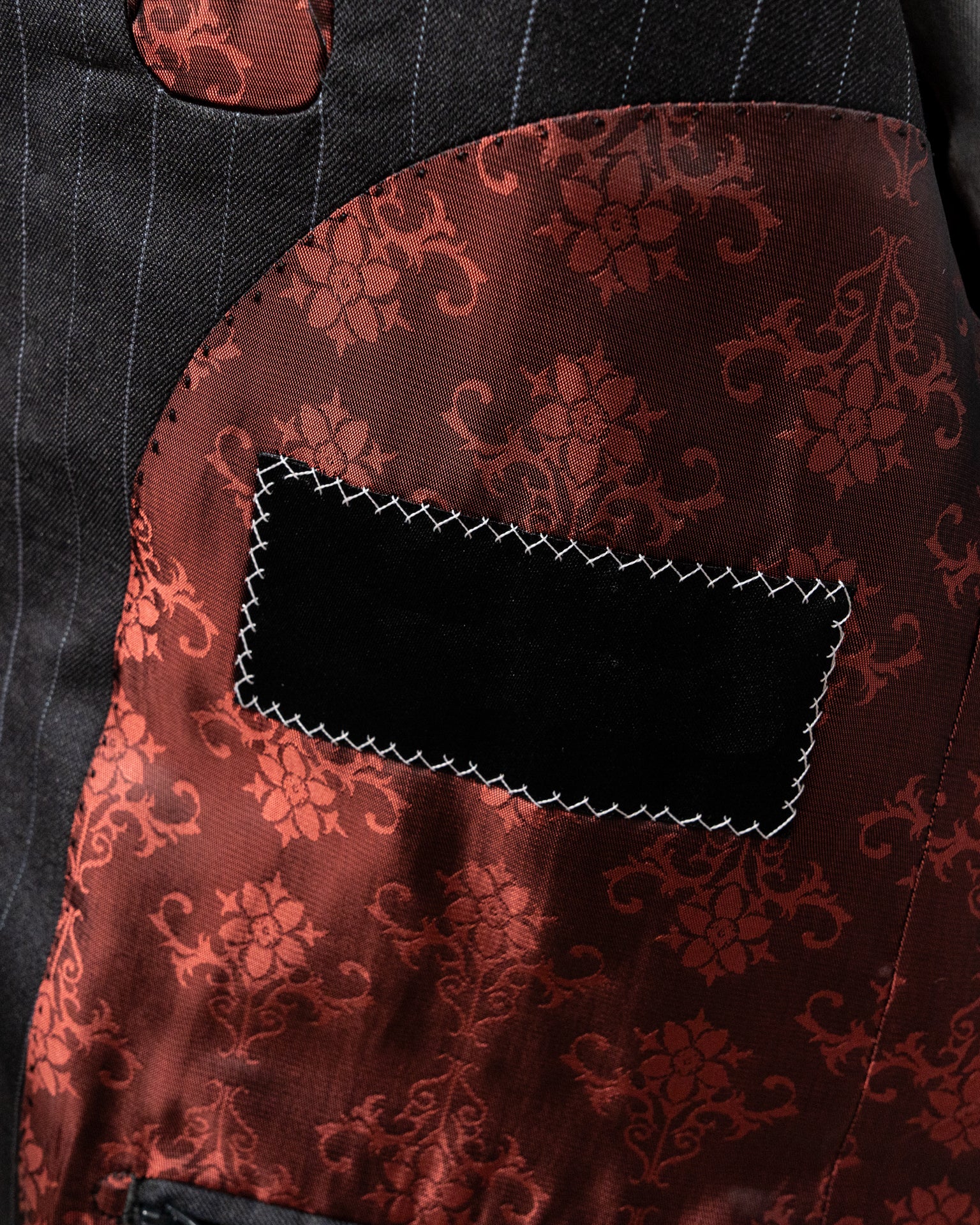 Abito Giotto Grigio Gessato Scuro