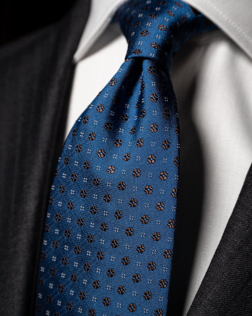 Giotto Gray Herringbone Wide Suit