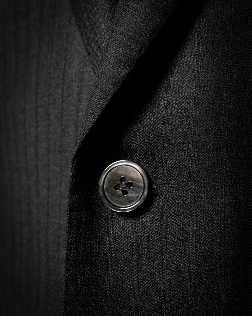 Giotto Gray Herringbone Wide Suit