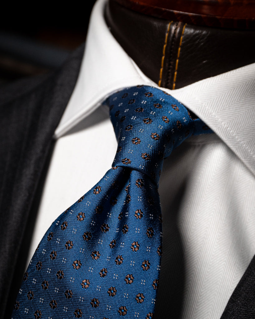 Giotto Gray Herringbone Wide Suit