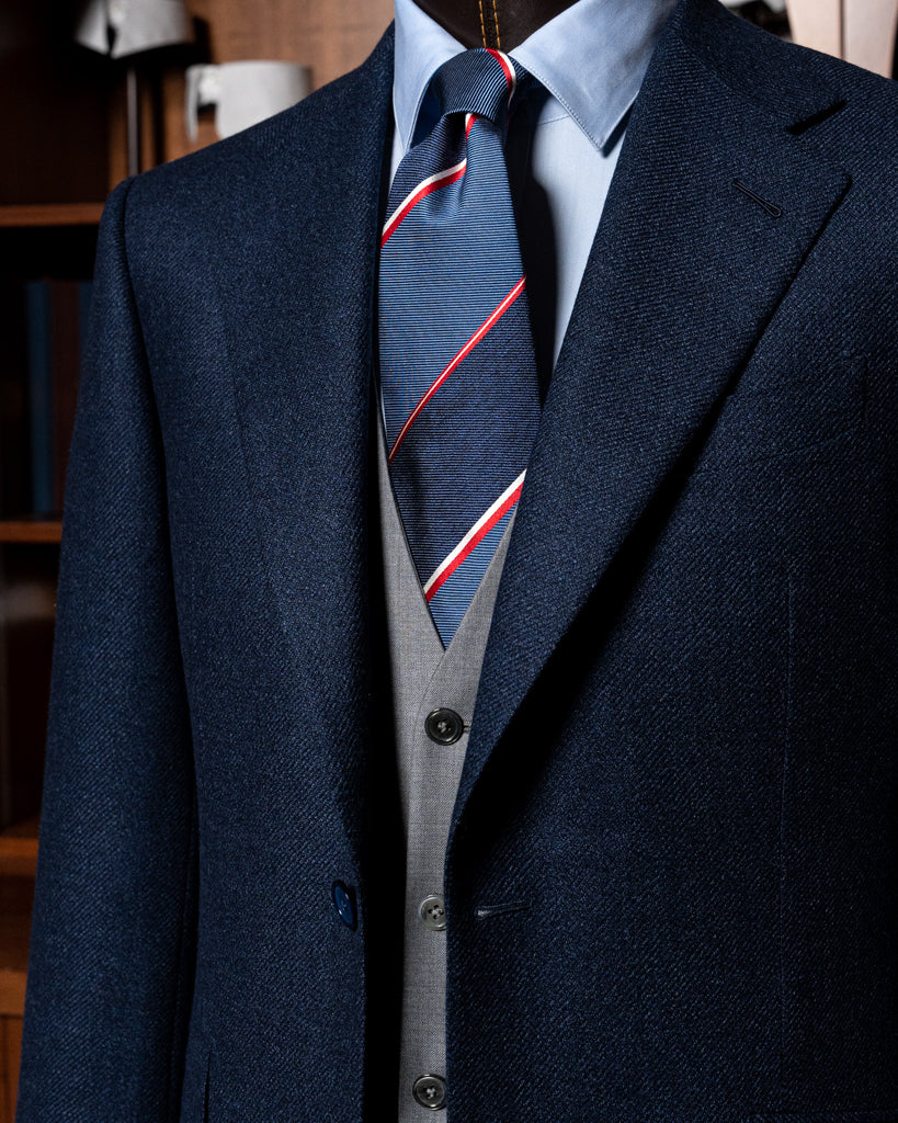 Abito Giotto Light Blue con Gilet