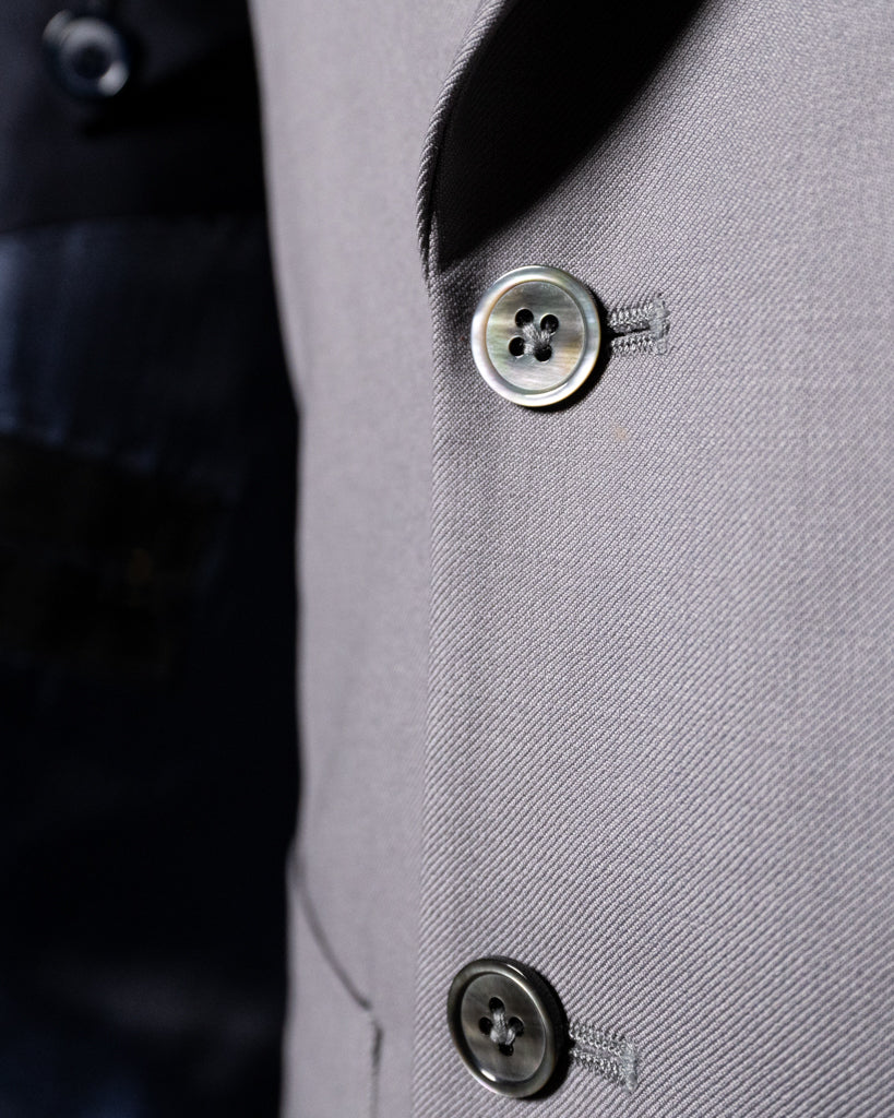 Dark Blue Giotto Suit with Vest