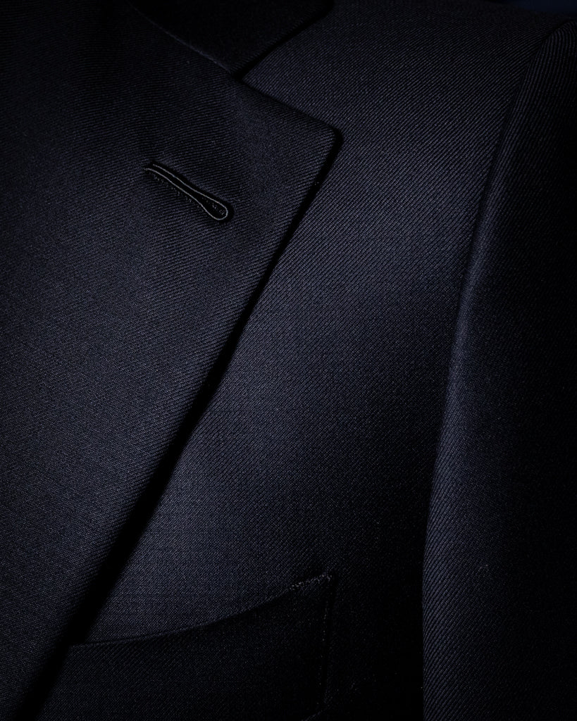 Dark Blue Giotto Suit with Vest