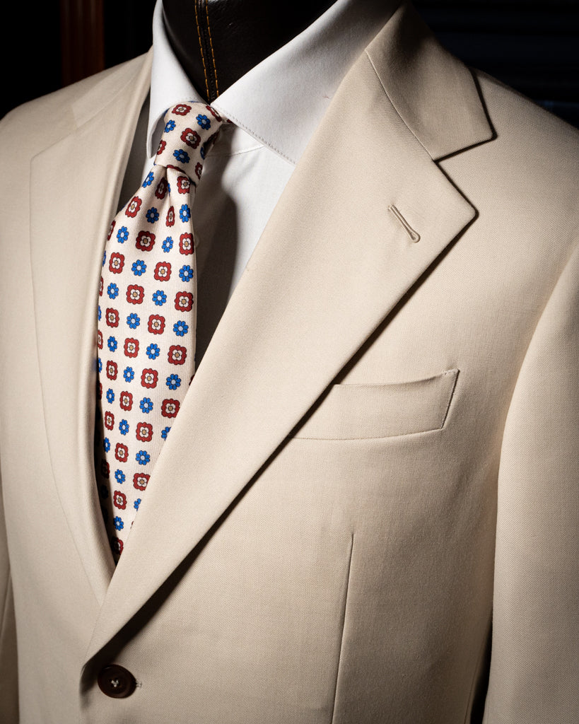 Giotto Unlined Beige Suit