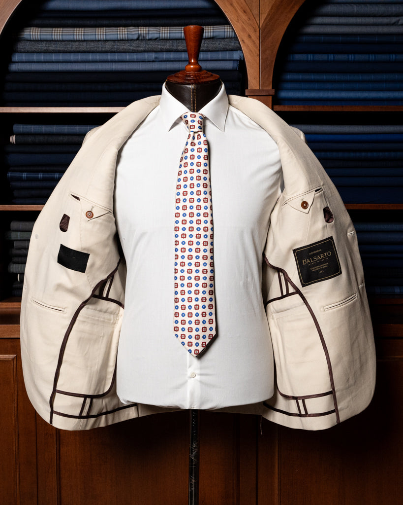 Giotto Unlined Beige Suit