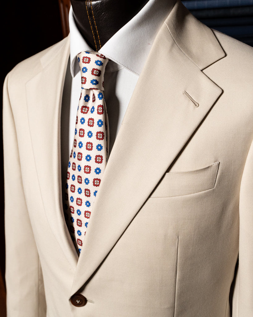 Giotto Unlined Beige Suit