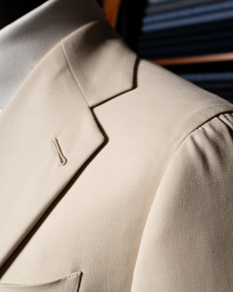 Giotto Unlined Beige Suit