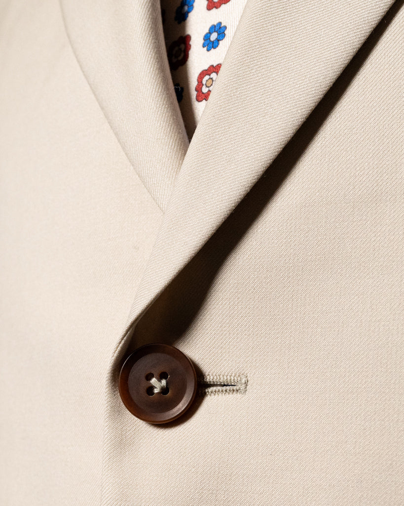 Giotto Unlined Beige Suit