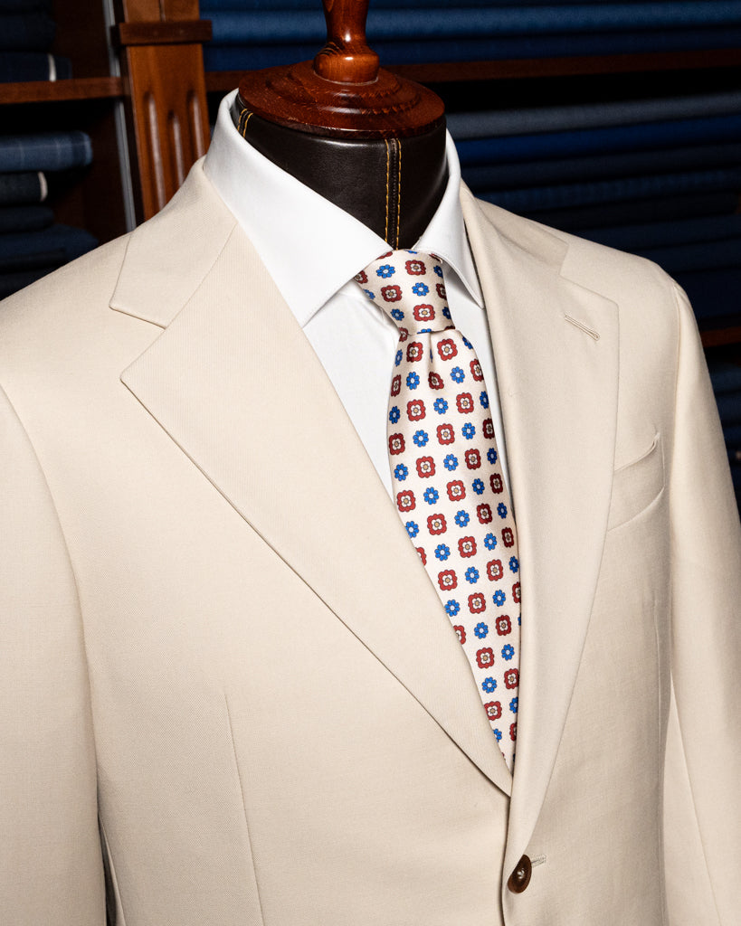 Giotto Unlined Beige Suit