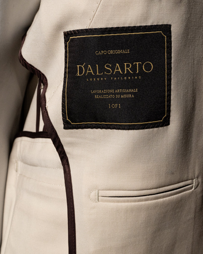 Giotto Unlined Beige Suit