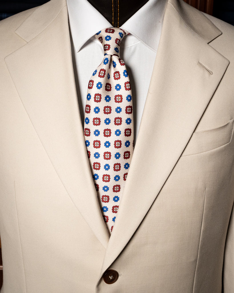 Giotto Unlined Beige Suit