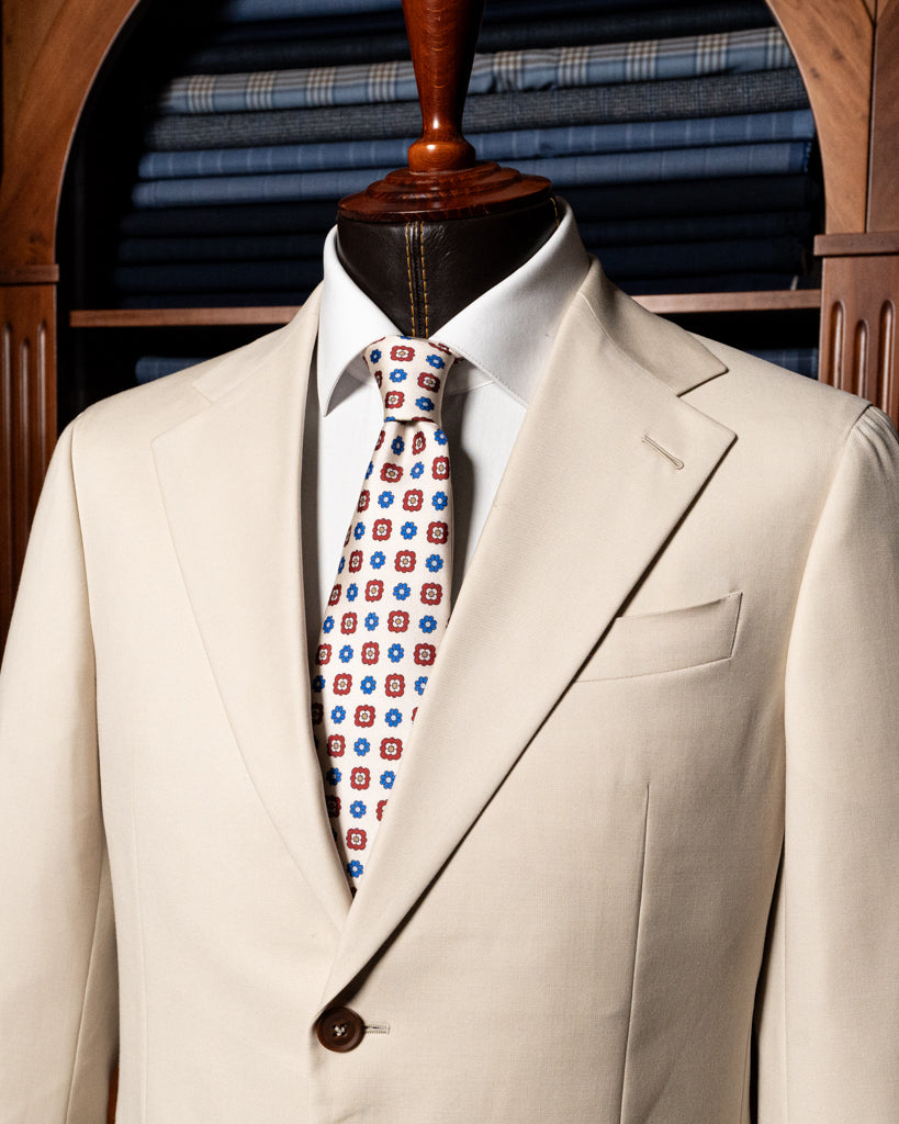 Giotto Unlined Beige Suit