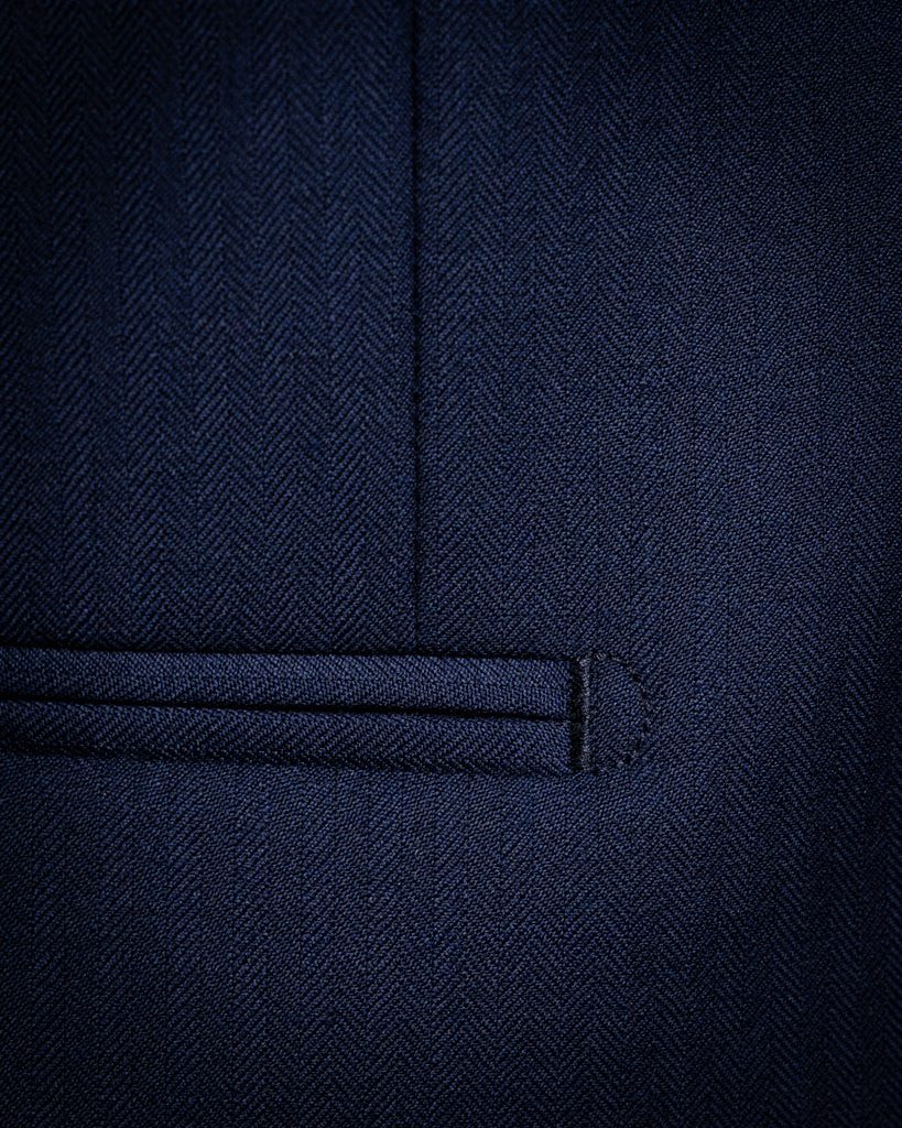 Abito Giotto Spinato Blu Navy