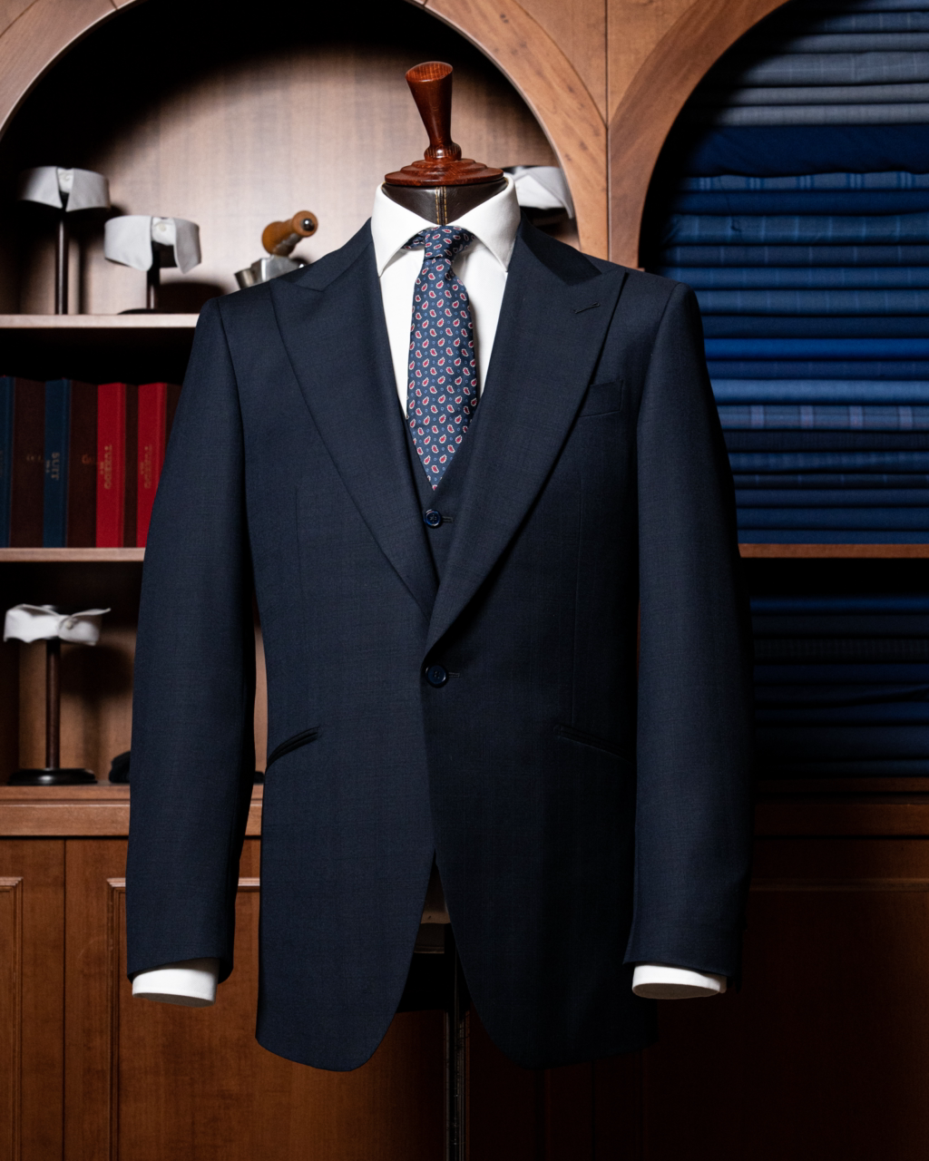 Abito Modernico Dark Blue con Gilet