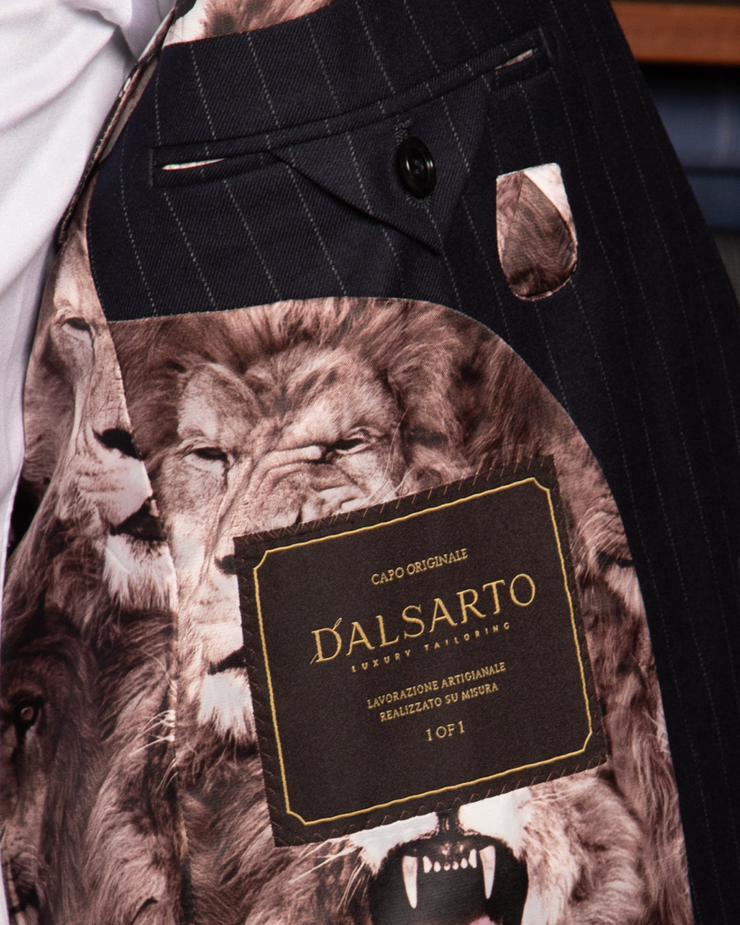 Abito Modernico Gessato Grigio Scuro