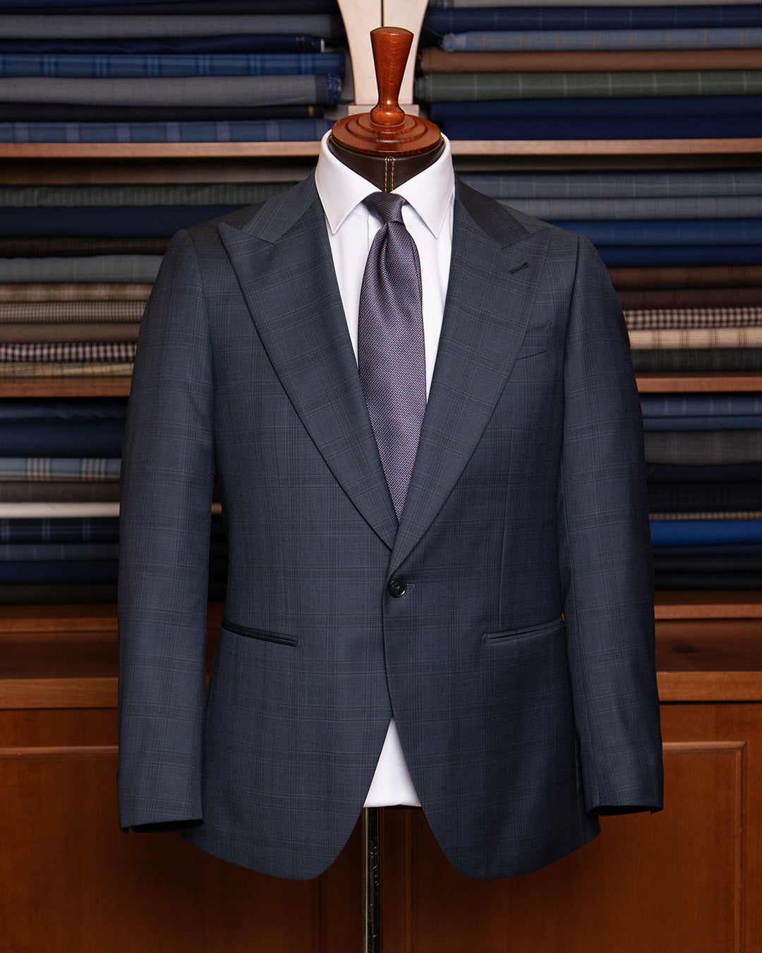 Abito Modernico Principe di Galles Blu