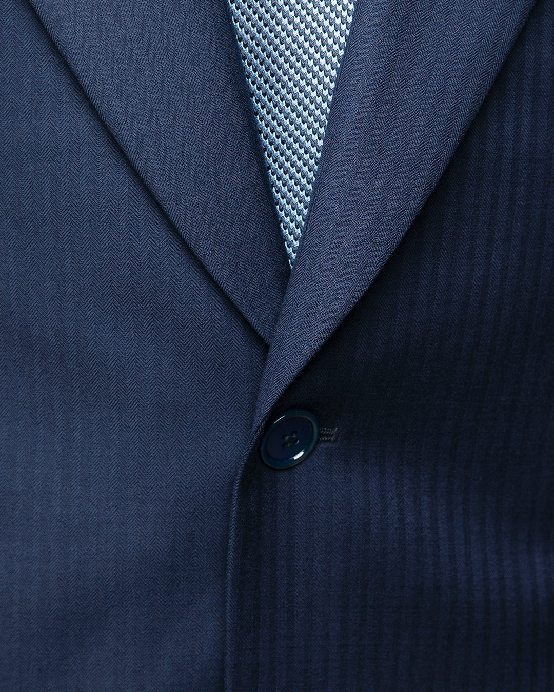 Abito Modernico Blu Scuro Spinato