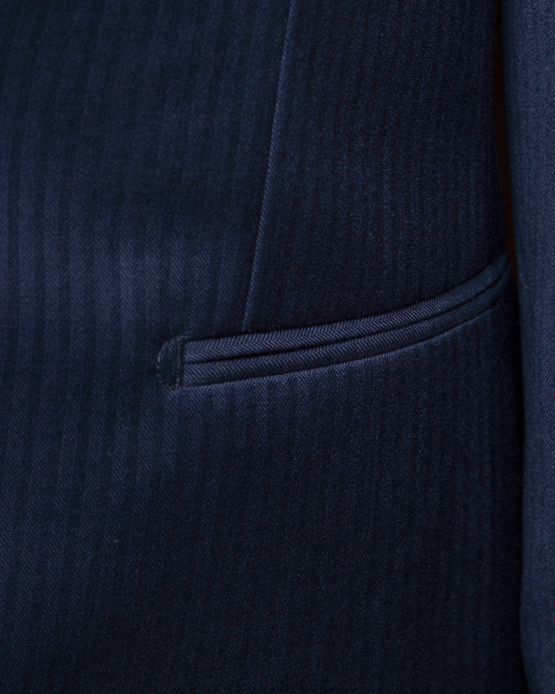 Abito Modernico Blu Scuro Spinato