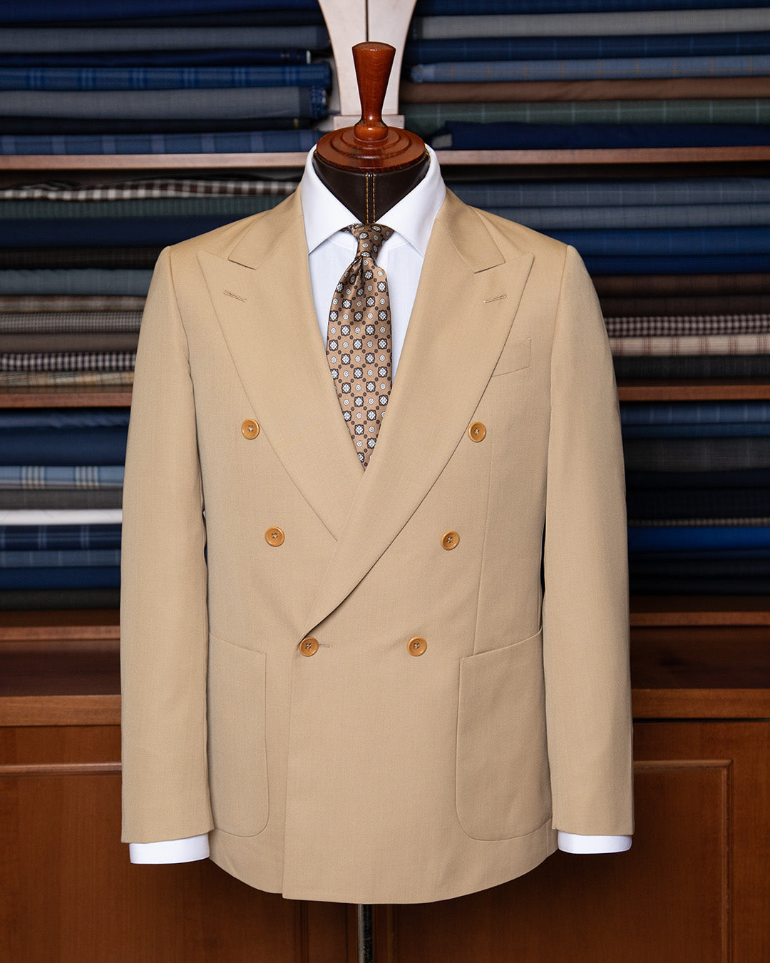 Abito Perugino Beige Khaki
