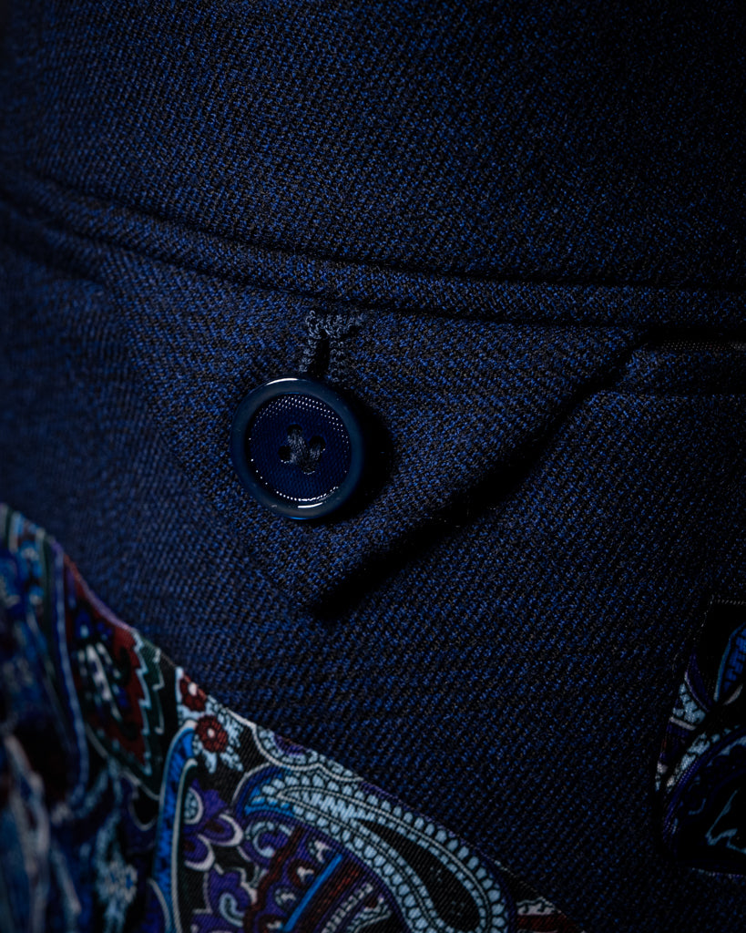 Abito Perugino Check Blue
