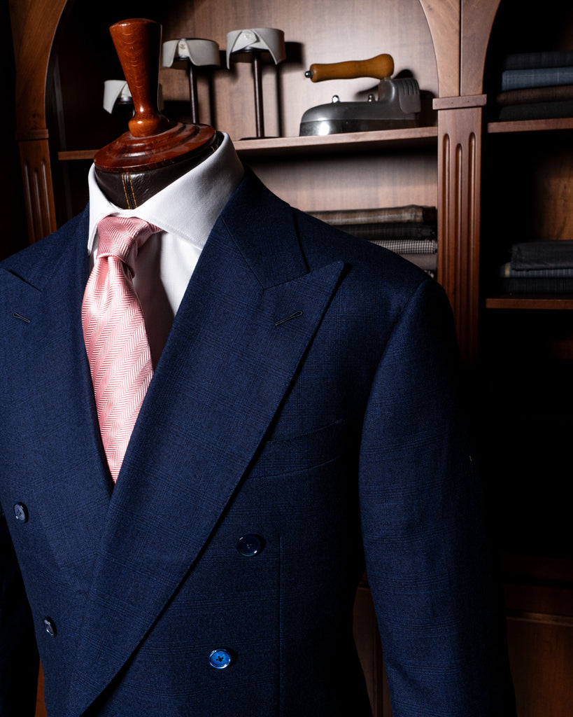 Abito Perugino Check Blue
