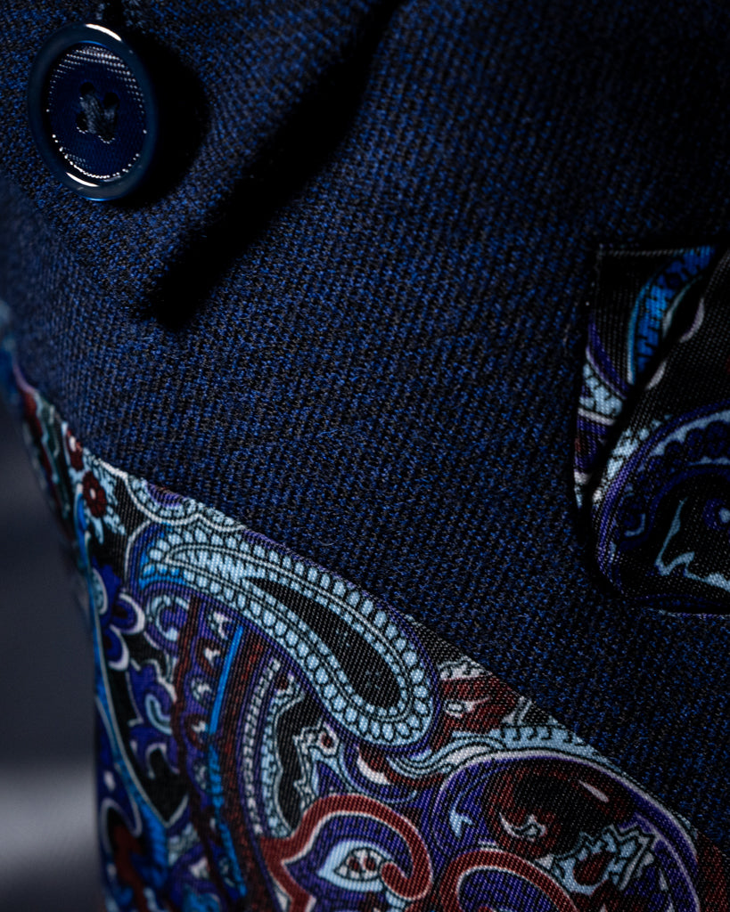 Abito Perugino Check Blue