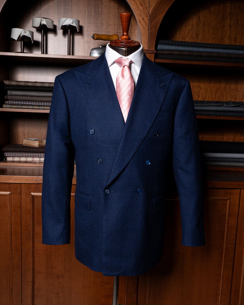 Abito Perugino Check Blue