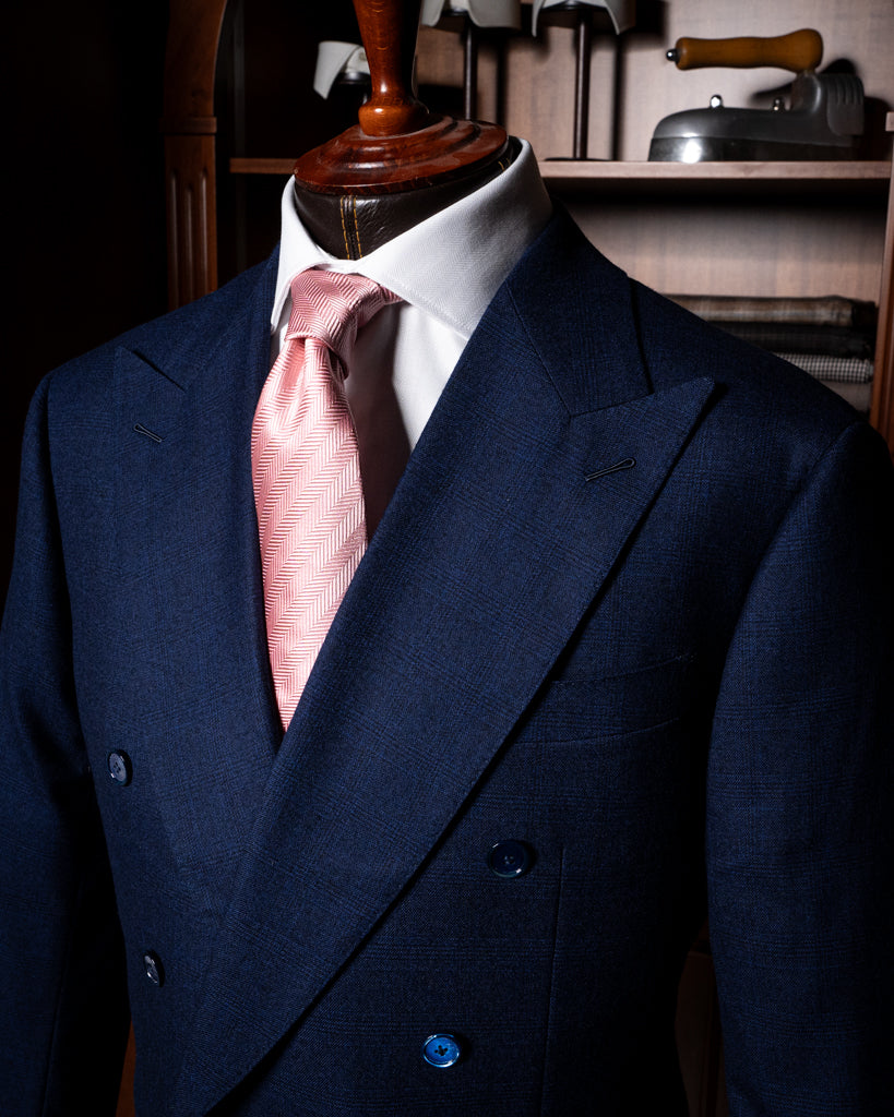 Abito Perugino Check Blue