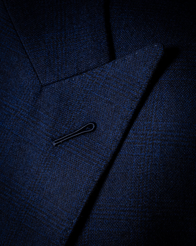 Abito Perugino Check Blue