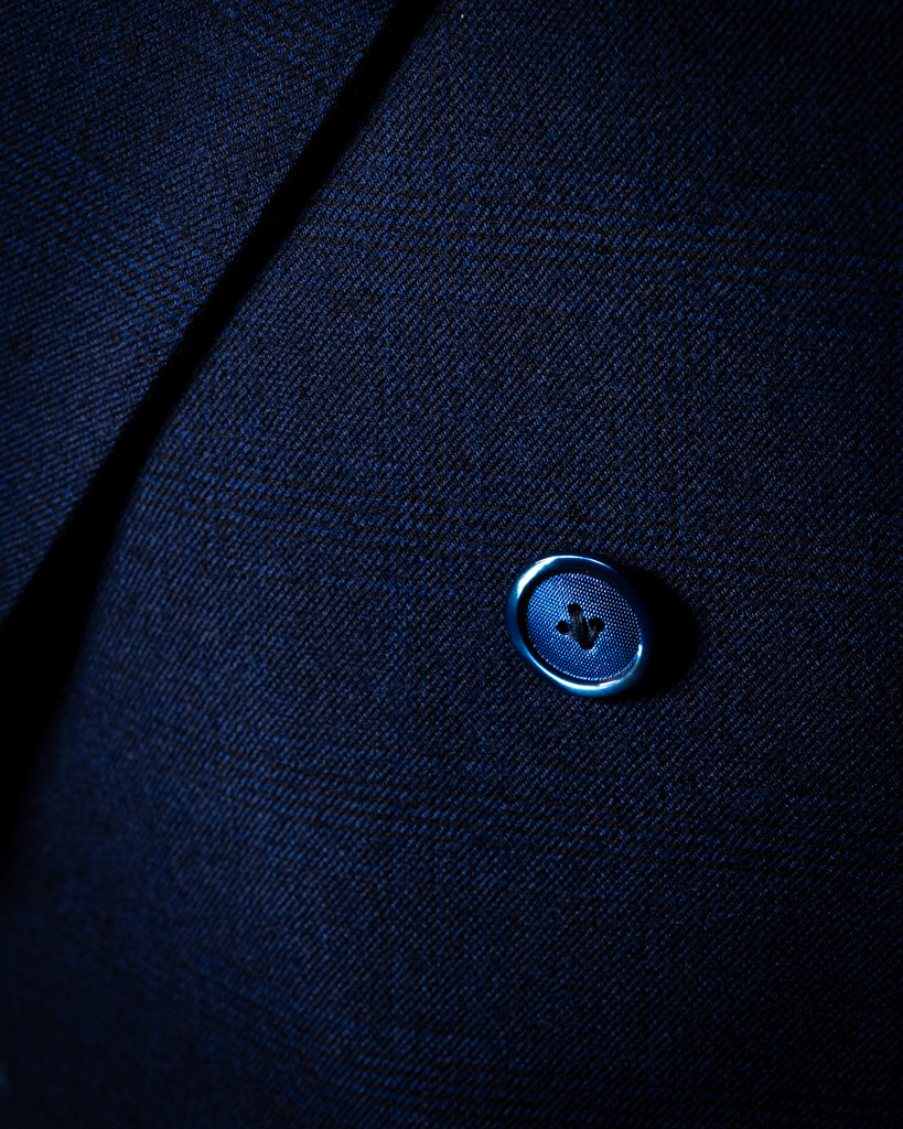Abito Perugino Check Blue