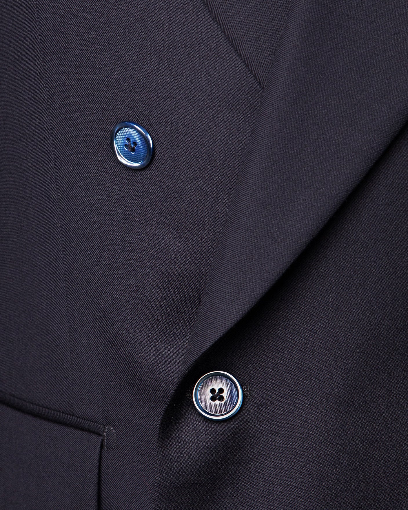 Perugino Double Breasted Blue Suit