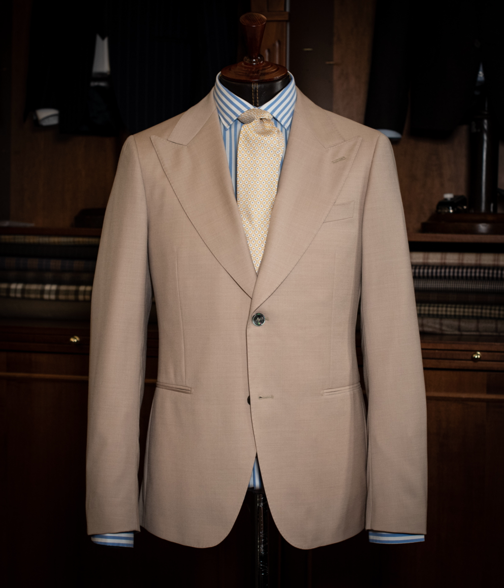 Bernini Three Piece Suit Sand