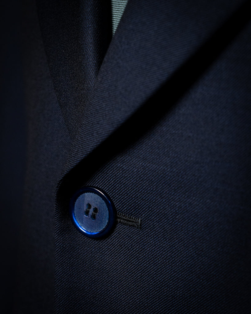 Abito Bernini Blu Navy con Gilet Verde