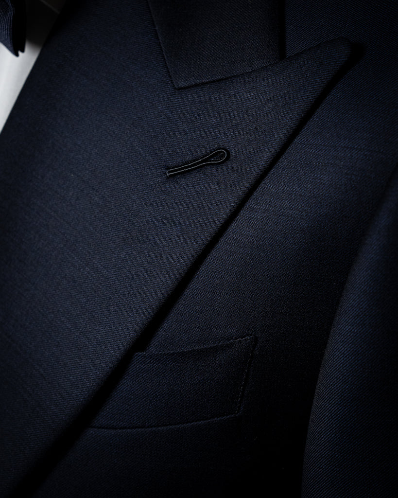 Abito Bernini Blu Navy con Gilet Verde