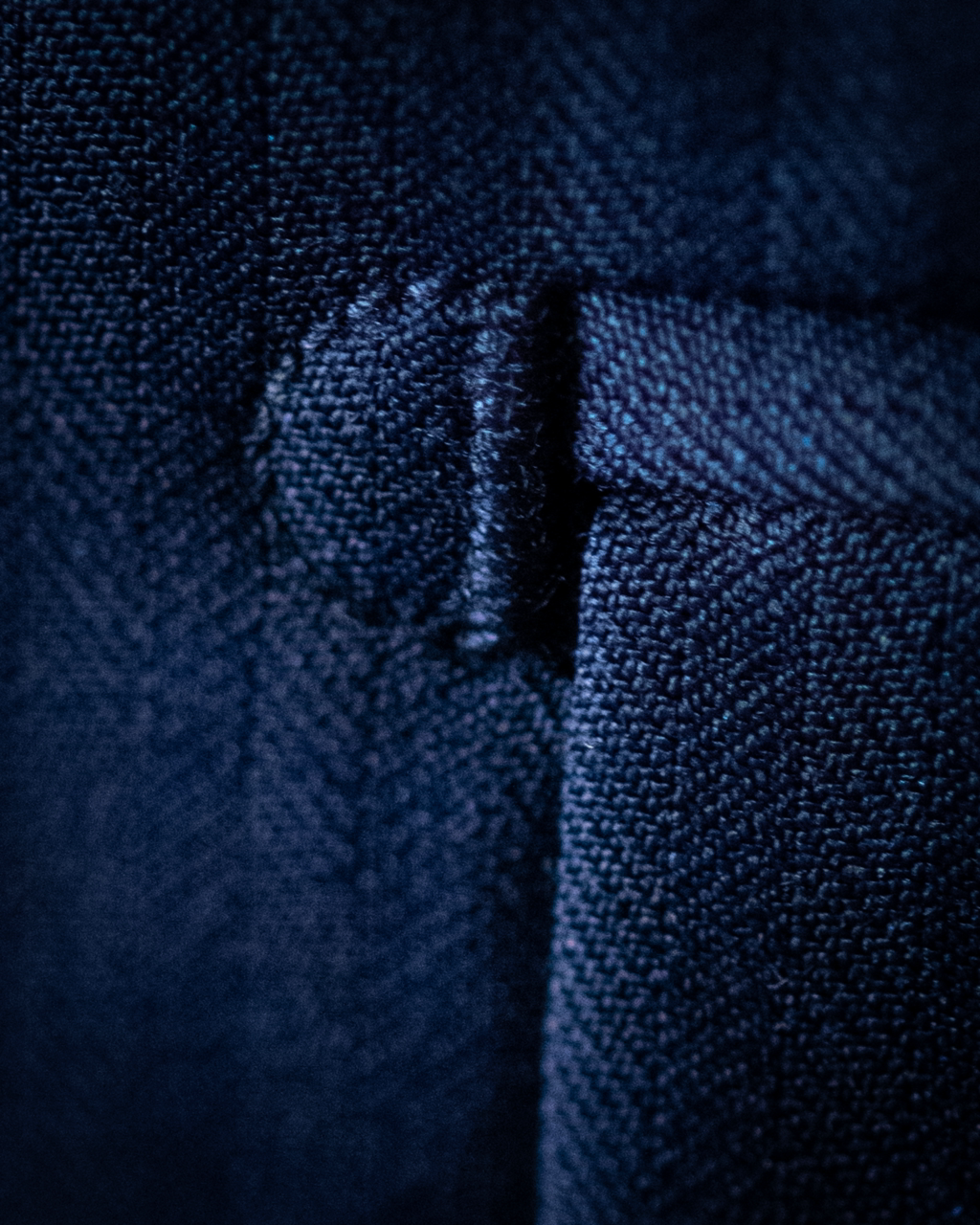 Abito Bernini Blu Chiaro Spinato con Gilet