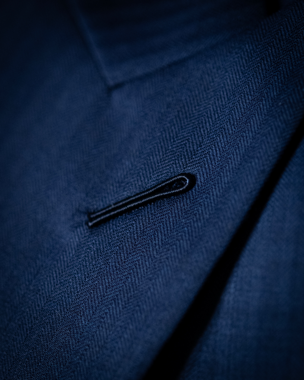Abito Bernini Blu Chiaro Spinato con Gilet