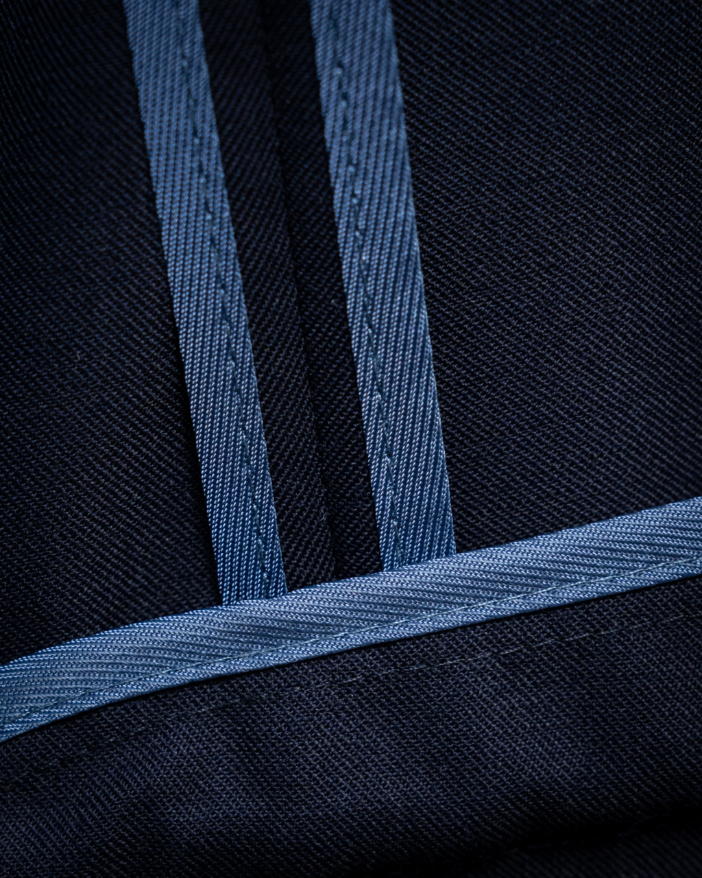 Unlined Navy Blue Bernini Jacket