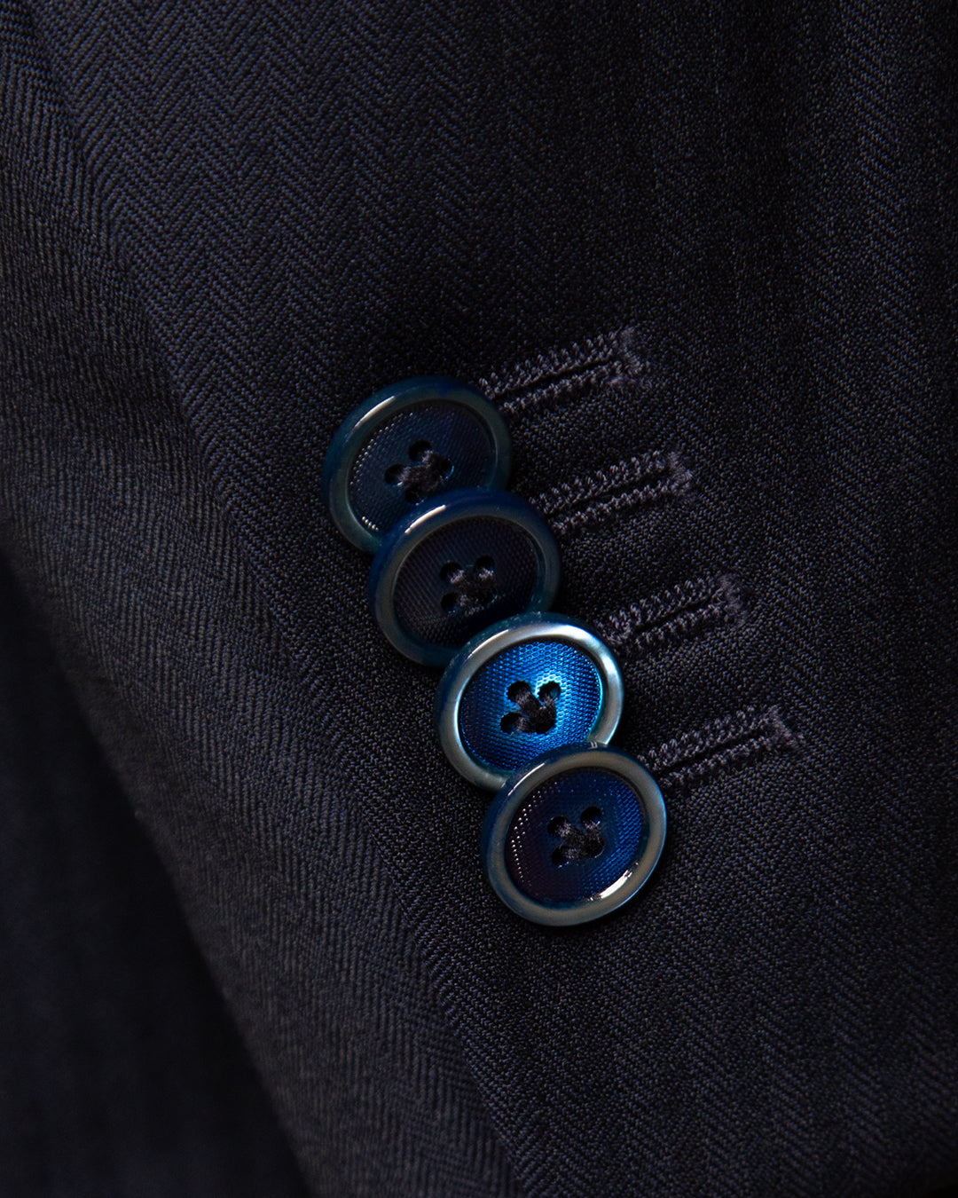 Abito Giotto Blu Scuro Spinato