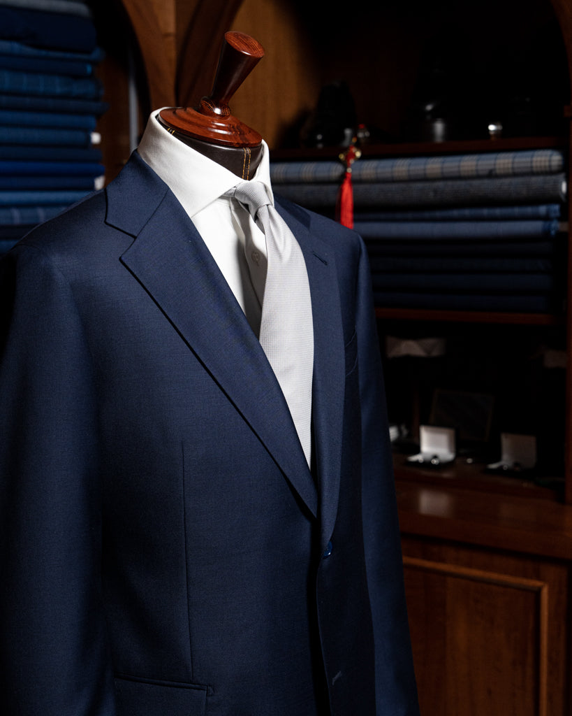 Giotto Blue Denim Suit