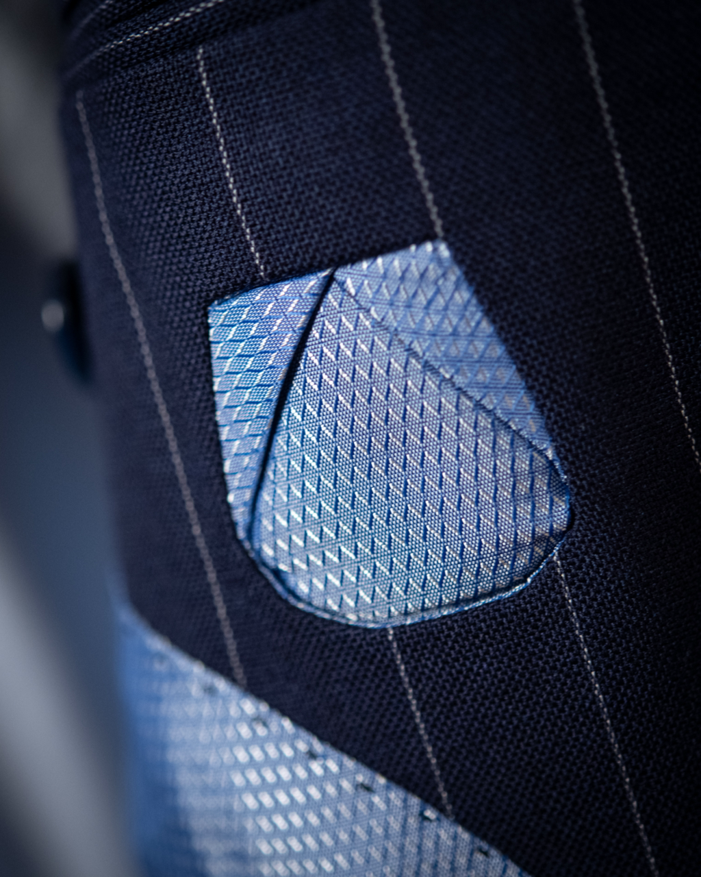 Abito Giotto Blu Gessato