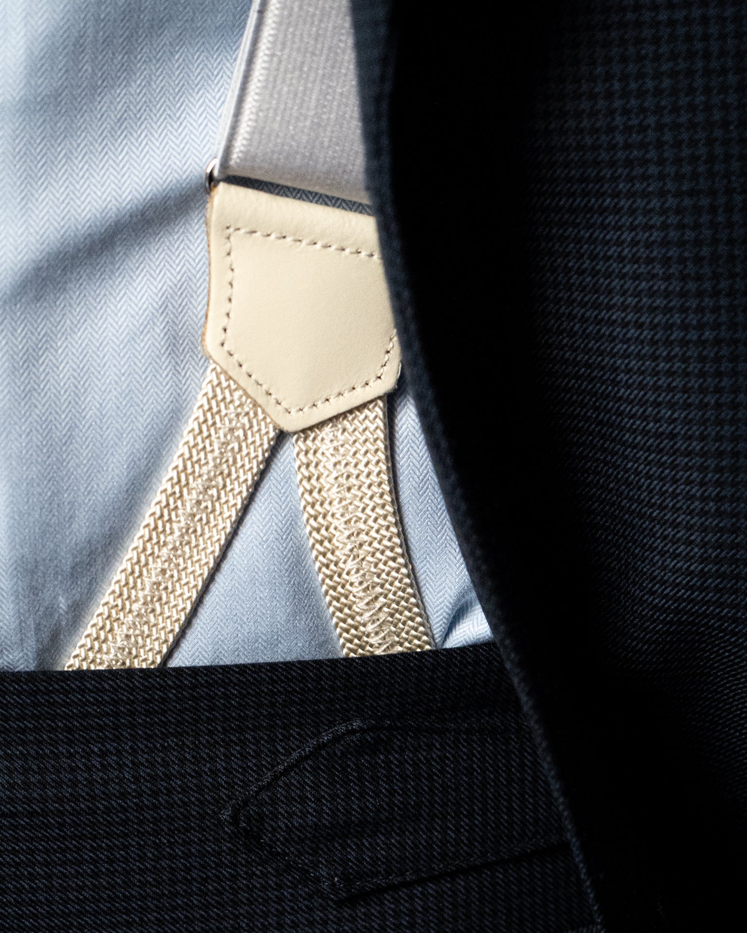 White Suspenders