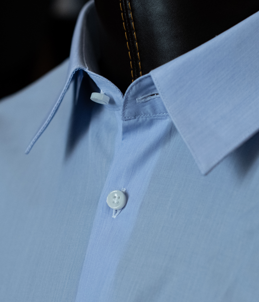 Camicia Azzurra Bacchettata