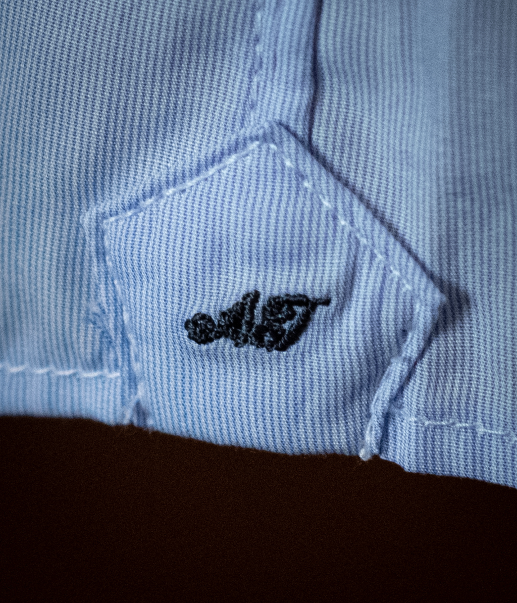 Camicia Azzurra Bacchettata