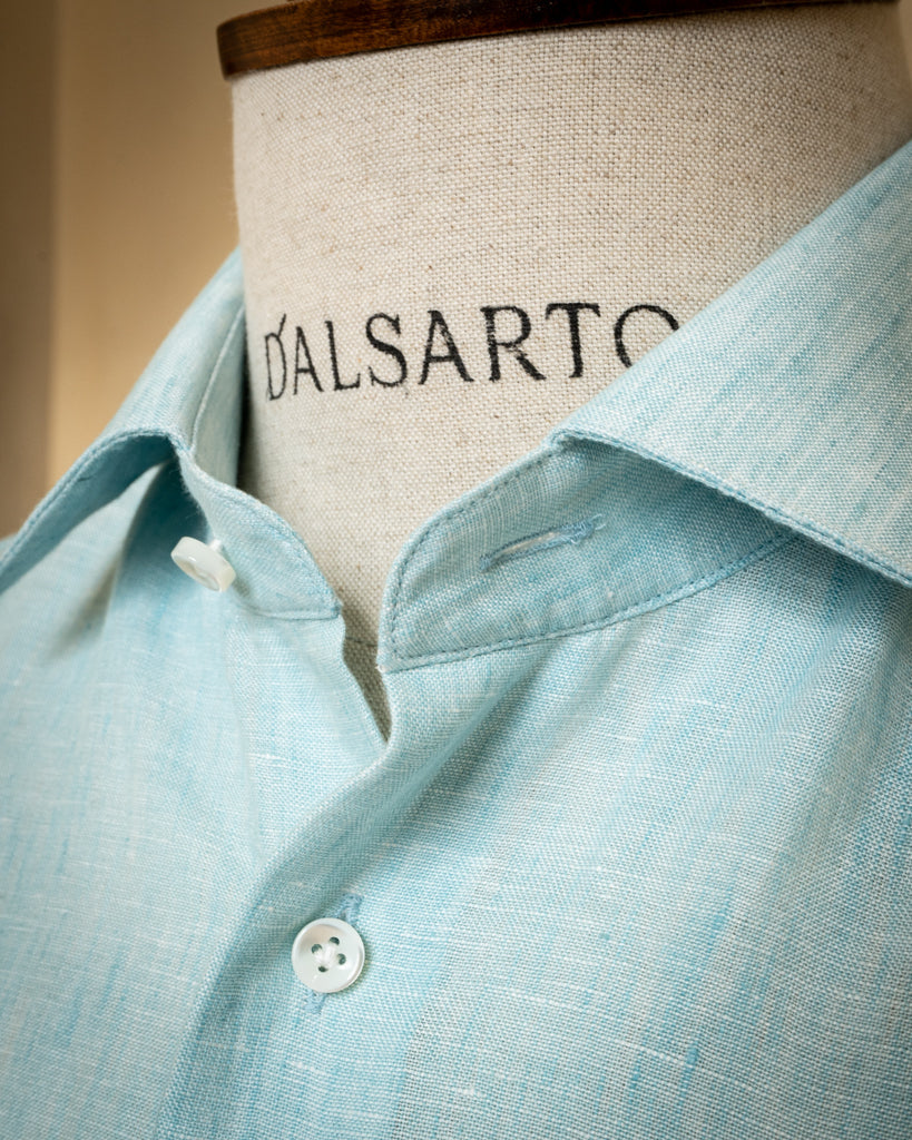 Bellini Light Blue Linen Shirt