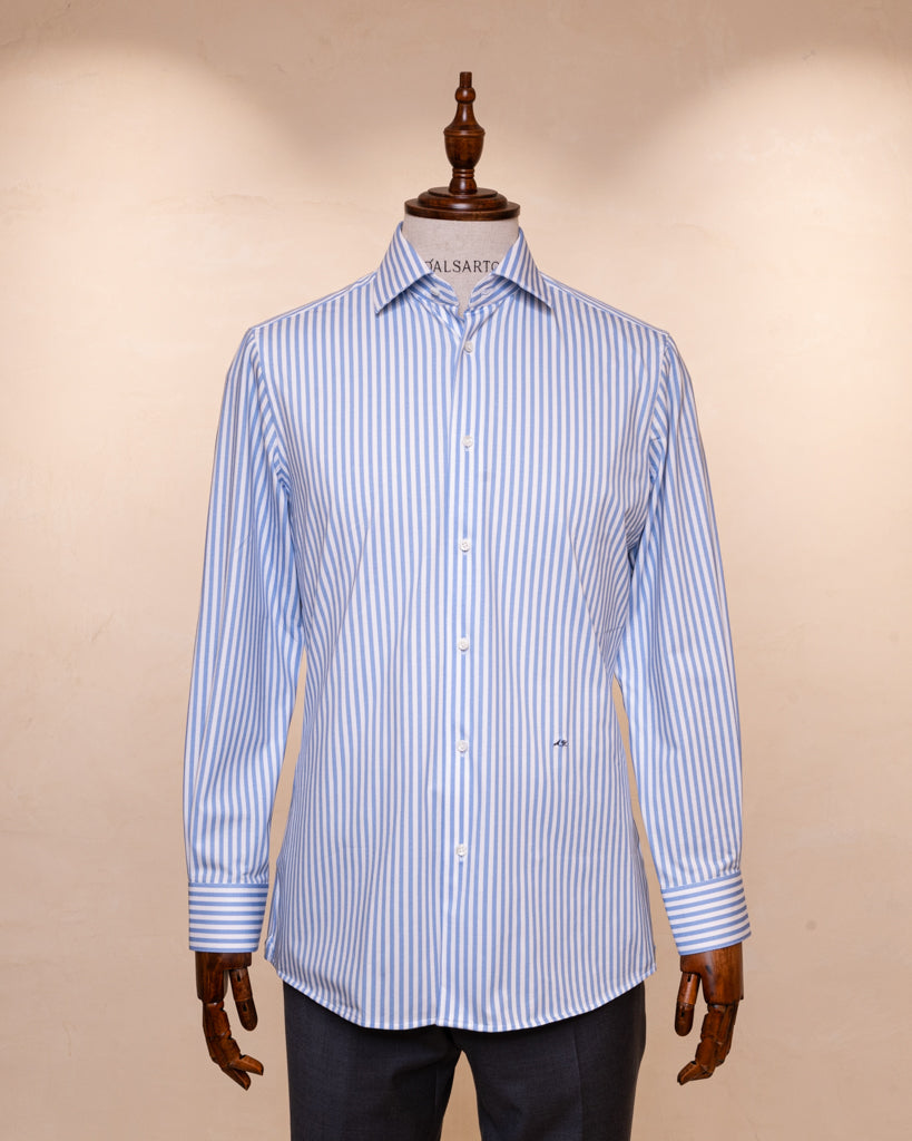 Camicia Bellini Azzurra Bacchettata