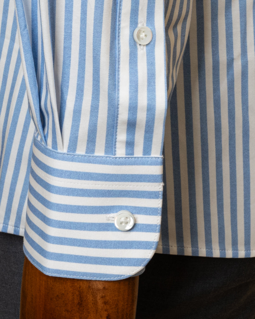 Camicia Bellini Azzurra Bacchettata