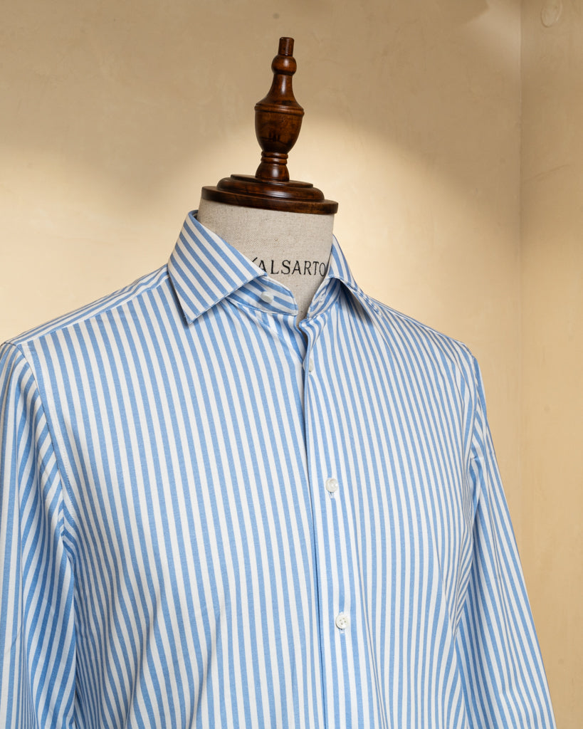 Camicia Bellini Azzurra Bacchettata